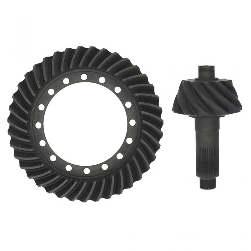 Ring and Pinion Gear Set Ratio: 12.43 - Gear Set 43 Ring Gear Teeth 12 Pinion Teeth 46 Splines M45 x 1.5 Thread